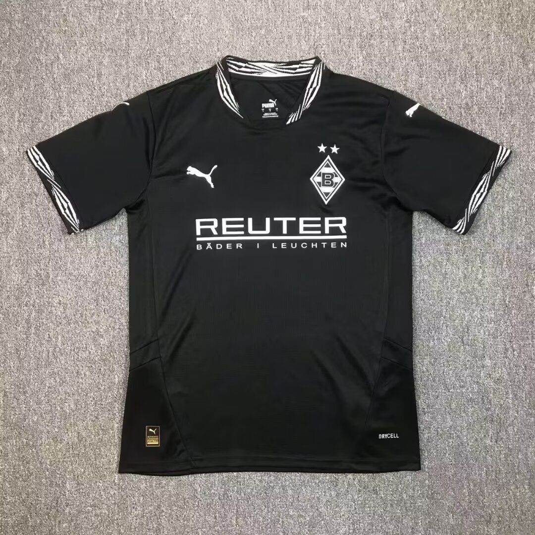 AAA Quality Monchengladbach 24/25 Third Black Soccer Jersey